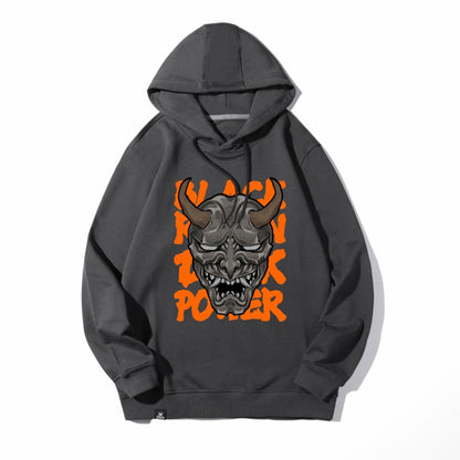 Uji Hannya Mask Pullover Hoodie