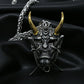 Hannya Revenge Demon Pendant Necklace (50% OFF)