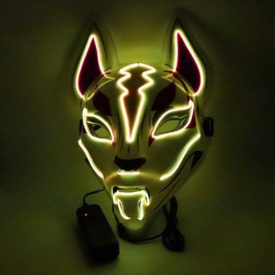 Cyberpunk Kitsune Mask