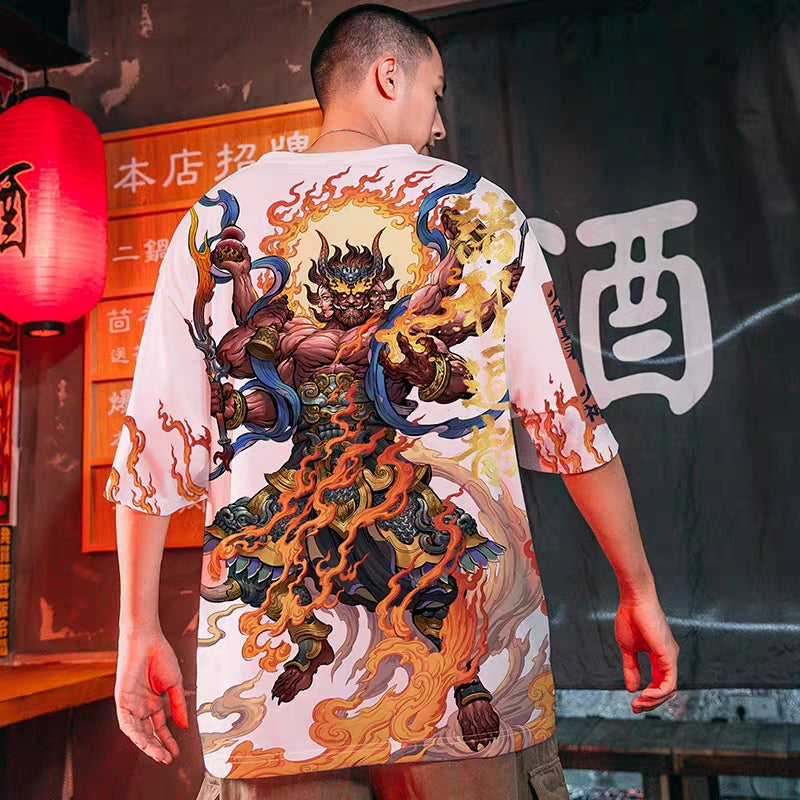 Kajin Fire God T-Shirt By Irezumi Empire