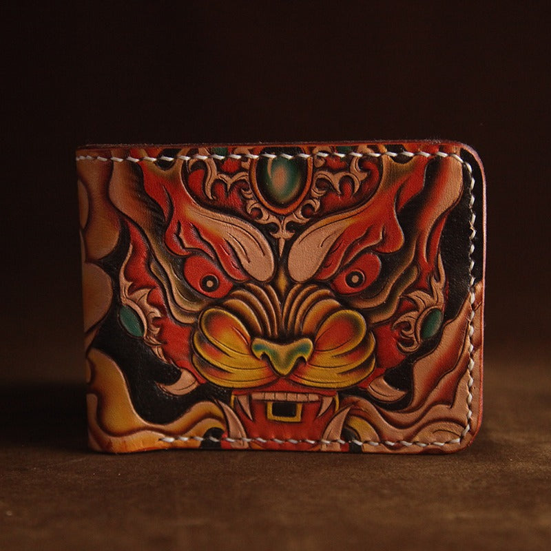 Hundred Ghosts™ Irezumi Japanese Leather Wallet