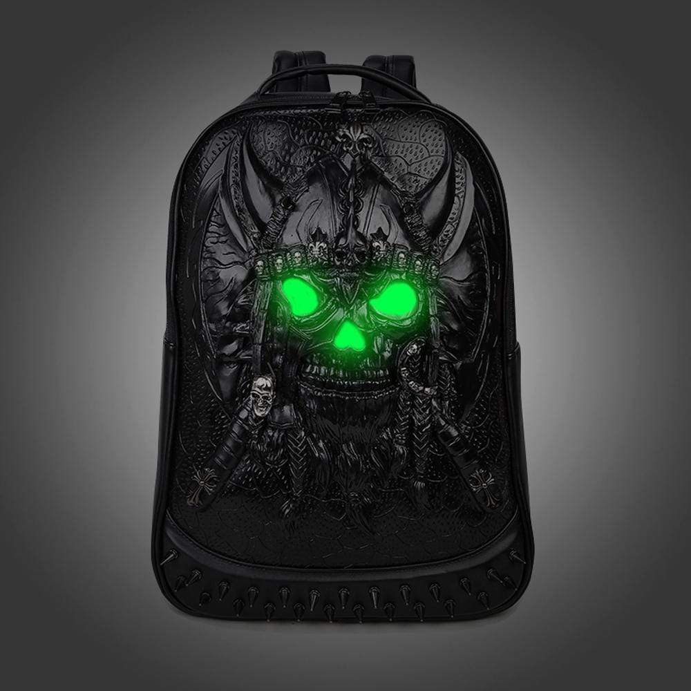 Hundred Ghosts™ Hooded Skull Backpack