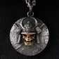 Samurai Skull Pendant Necklace