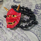 red oni mask hannya mask pendant from irezumi empire