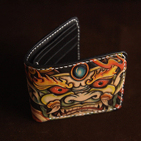 Hundred Ghosts™ Irezumi Japanese Leather Wallet