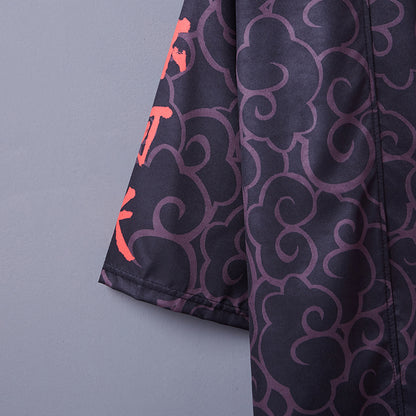 Good and Evil Free Size Kimono Shirt