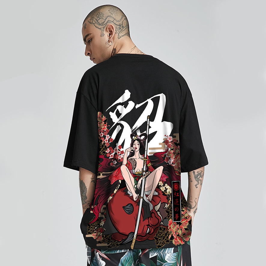 Yakuza Geisha Loose Shirt