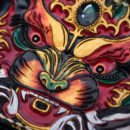 Hundred Ghosts™ Irezumi Japanese Leather Cardholder
