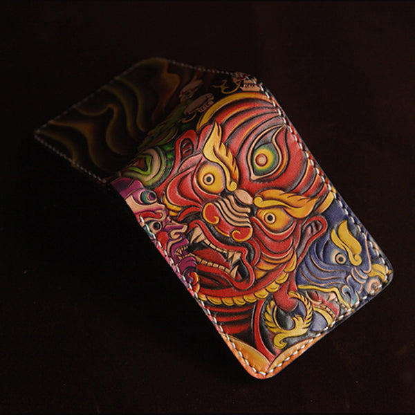 Hundred Ghosts™ Irezumi Japanese Leather Wallet