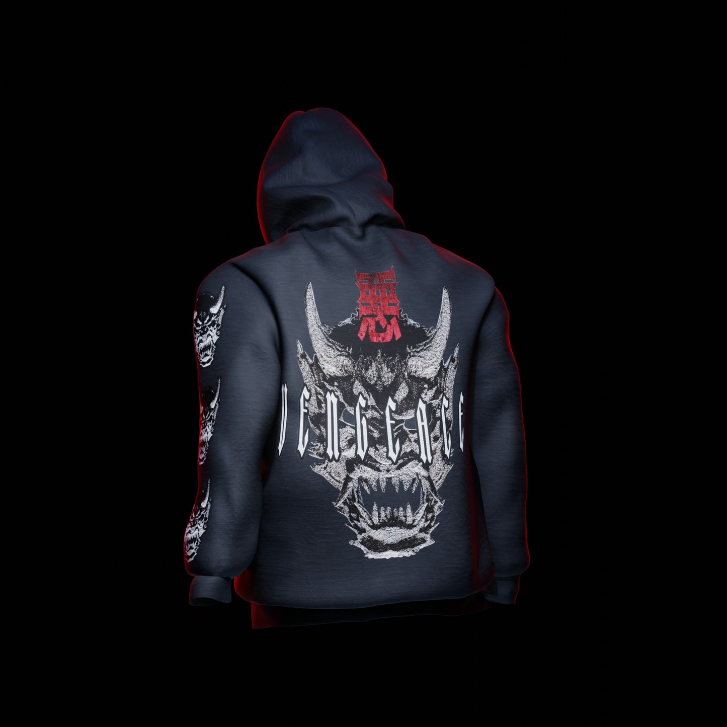 Vengeance Evil Oni Hoodie