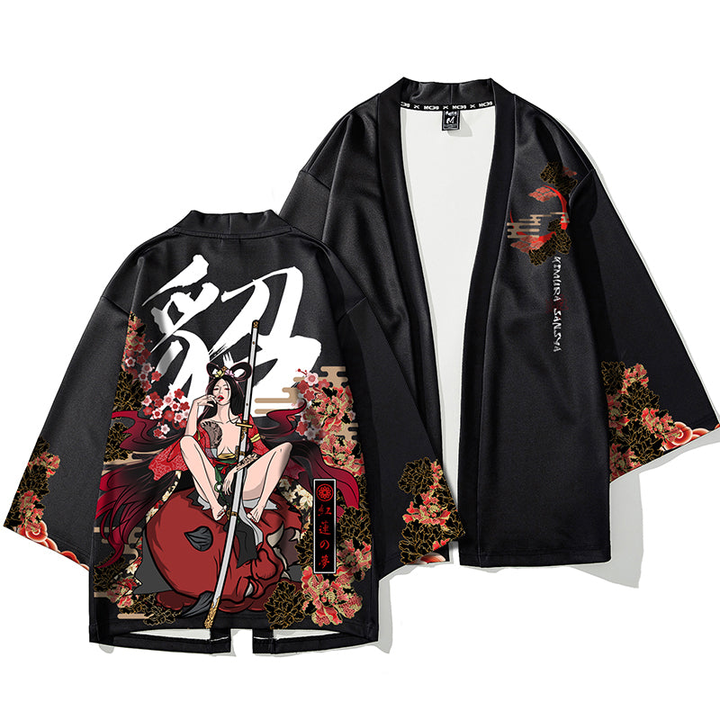 Hannya Geisha Kimono Shirt