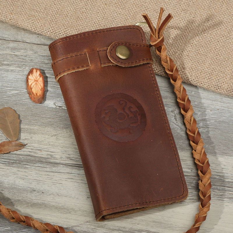 Guardian Seal™ Japanese Tiger Long Leather Wallet (35% OFF)