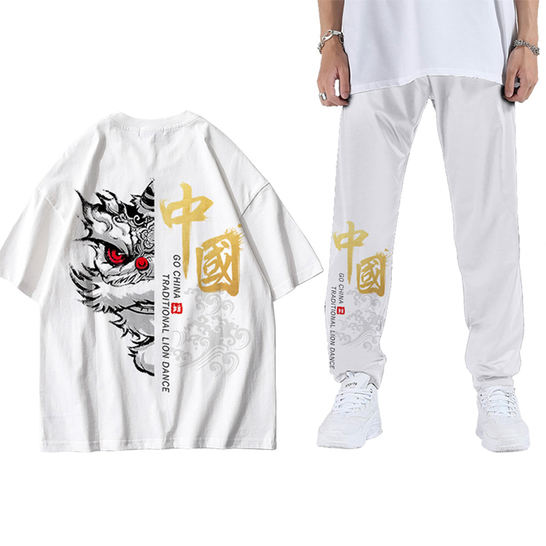 Shishimai Lion Dance Shirt Pants Set (30% OFF)