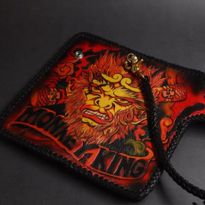 Hundred Ghosts™ Irezumi Japanese Leather Long Wallet 2.0