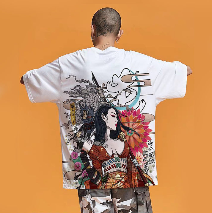 Warrior Princess Unisex Shirt - Asian Style Clothing - Japanese Street ...