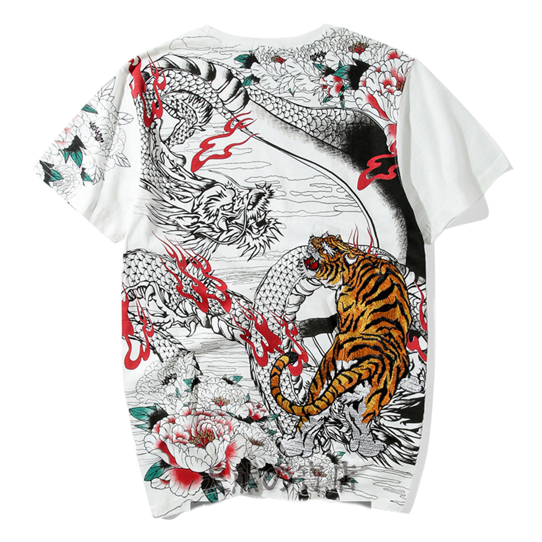 Dragon vs Tiger Battle Shirt