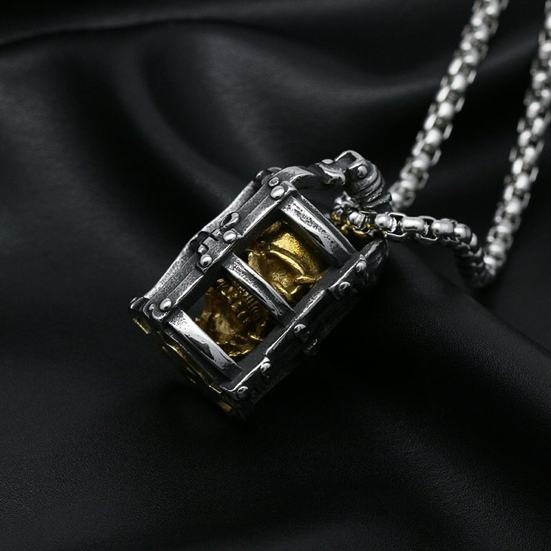 Kage™ Prisoner Skull Necklace