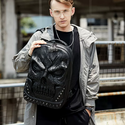 Hundred Ghosts™ Dark Skeleton Backpack