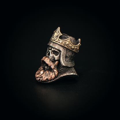 Starving Skeleton™ Warrior King EDC Pendant