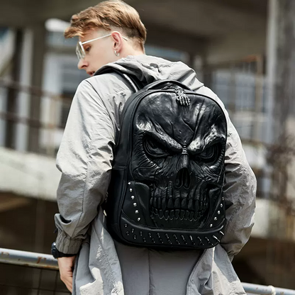 Hundred Ghosts™ Dark Skeleton Backpack