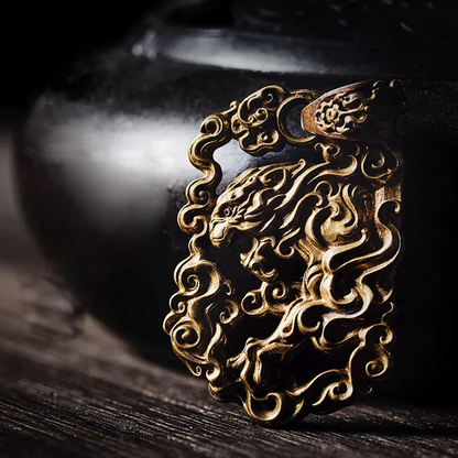 Starving Skeleton™ Roaring Tiger Pendant