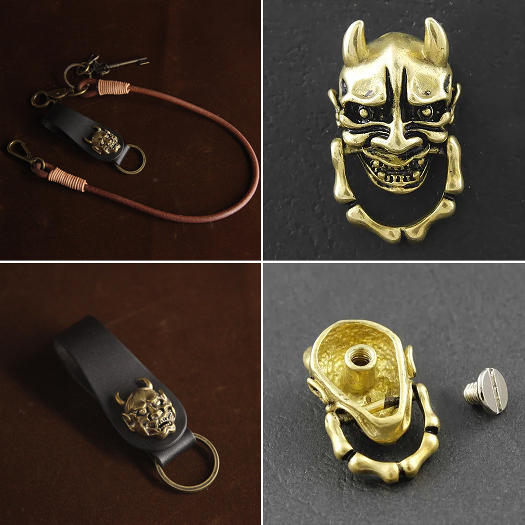 Hundred Ghosts™ 3 Piece Hannya Wallet Chain Set