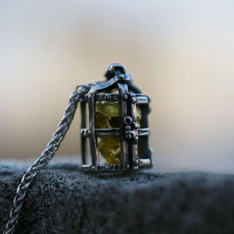 Kage™ Prisoner Skull Necklace