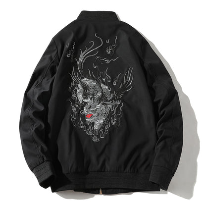 Foo Dog Guardian Bomber Jacket