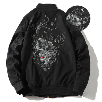 Foo Dog Guardian Bomber Jacket
