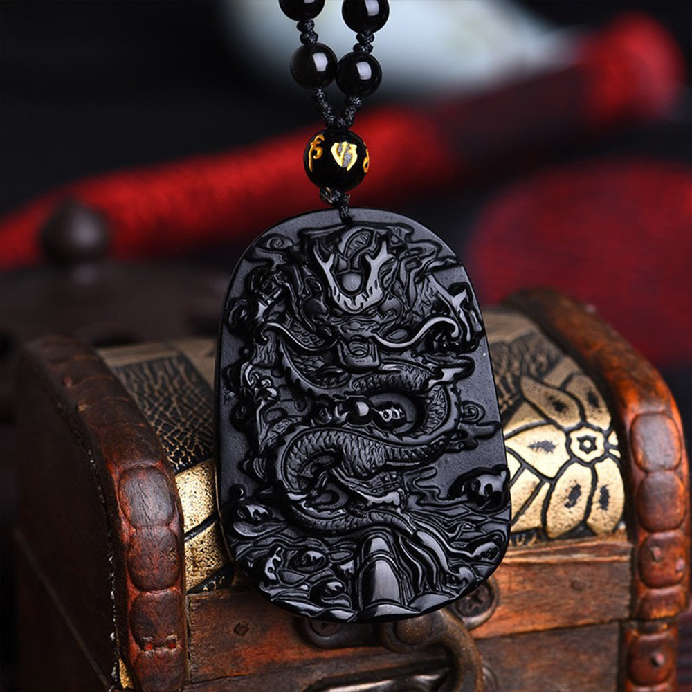 Shenron Black Dragon Pendant