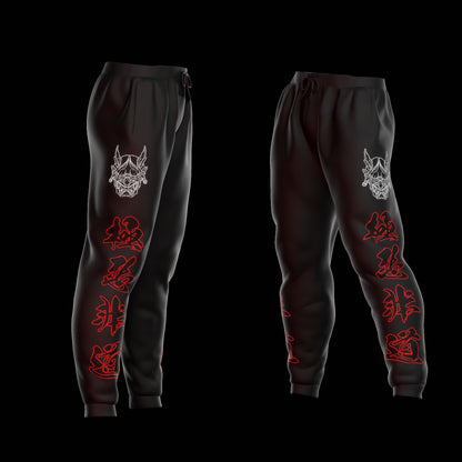 Goku Aku Ultimate Evil Oni Joggers