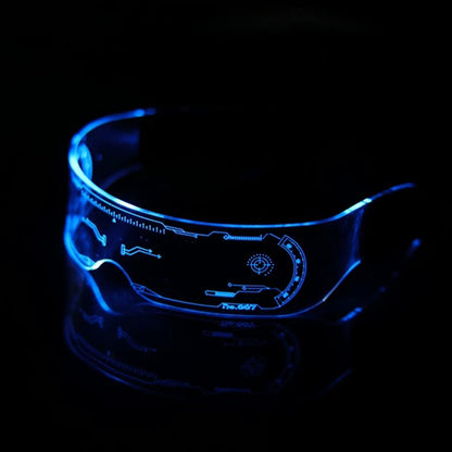 LED Cyberpunk Tactical Visor