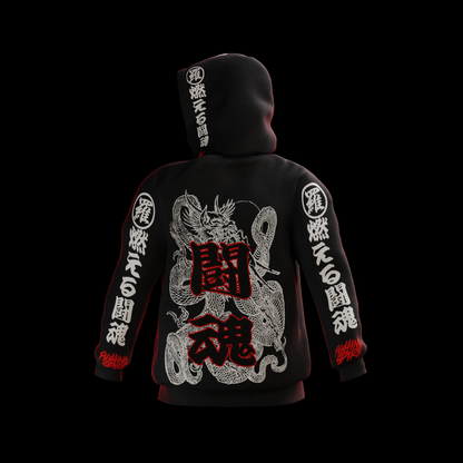 Toukon Fighting Spirit Dragon Hoodie