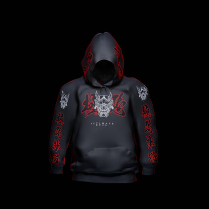 Goku Aku Ultimate Evil Oni Hoodie