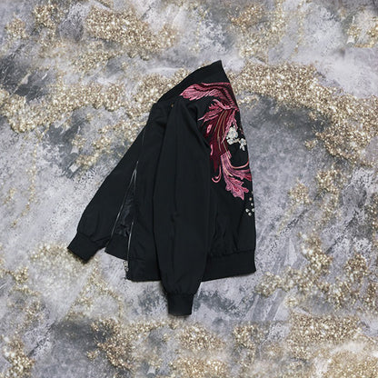 Phoenix Sakura Sukajan Bomber Jacket