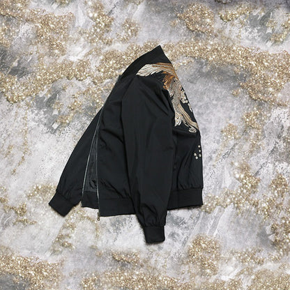 Phoenix Sakura Sukajan Bomber Jacket