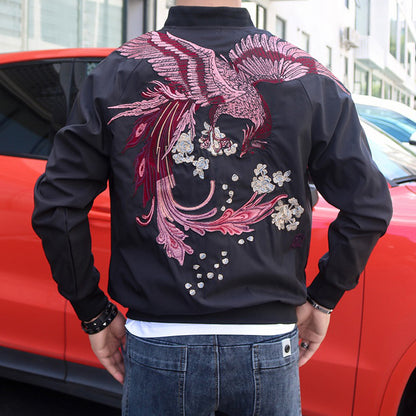 Phoenix Sakura Sukajan Bomber Jacket