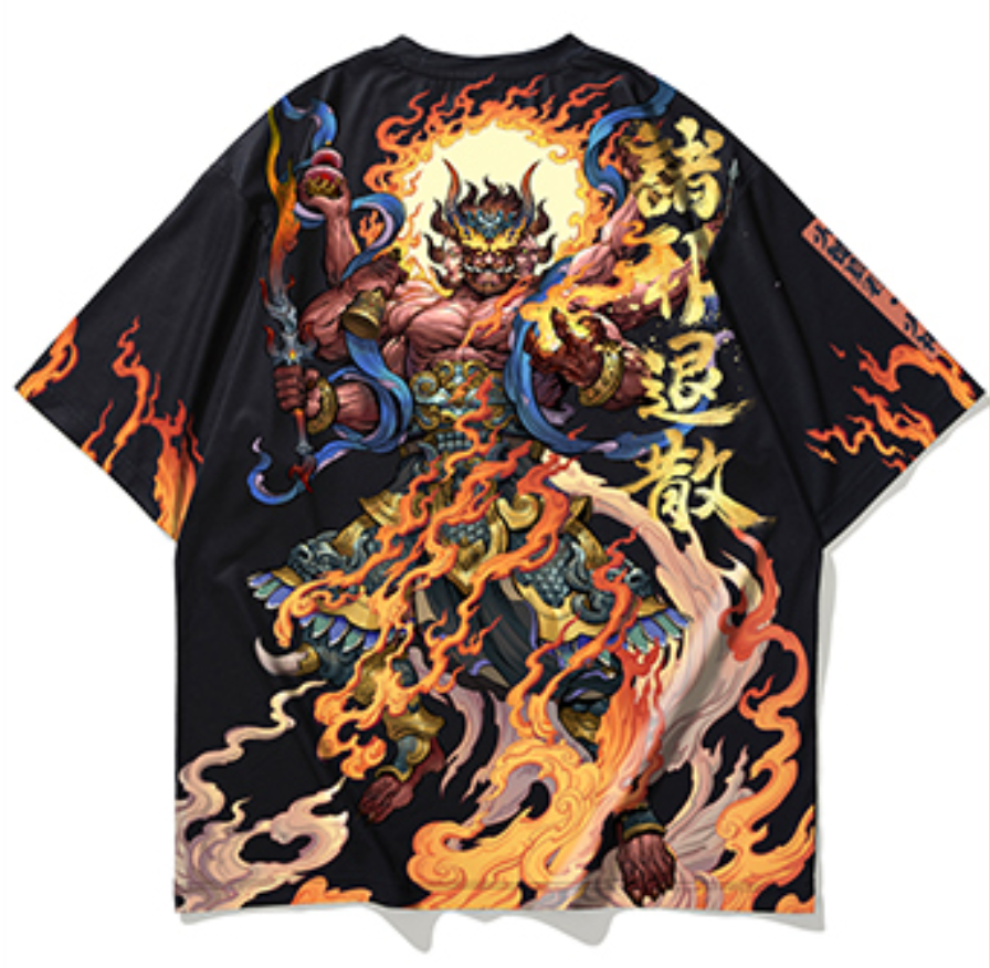 Kajin Fire God T-Shirt By Irezumi Empire