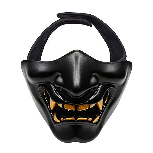 Demon Samurai Half Mask
