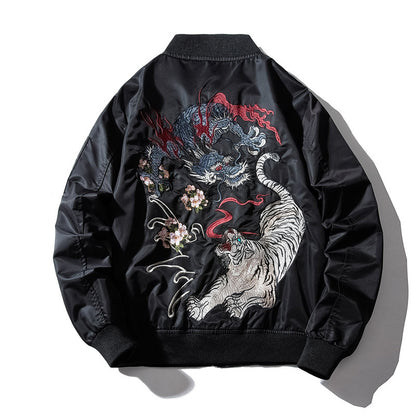 Tiger vs Dragon Bomber Jacket