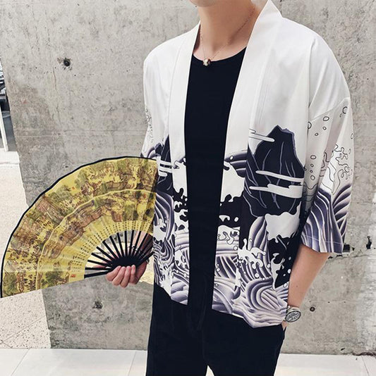 Sea Dragon Kimono Shirt