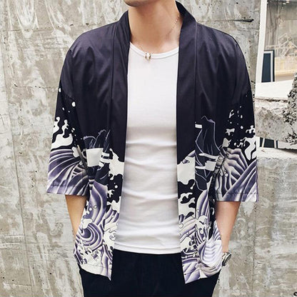Sea Dragon Kimono Shirt