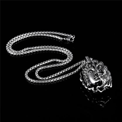 Good And Evil Buddha Pendant