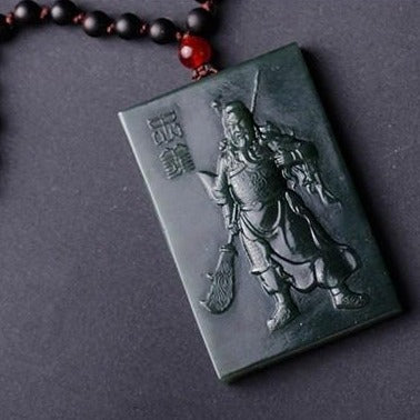 Guan yu deals jade pendant