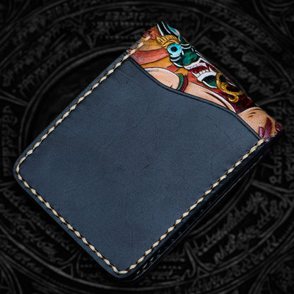 Hundred Ghosts™ Irezumi Japanese Leather Cardholder