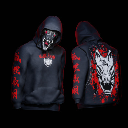 Kitsune Rage Hoodie